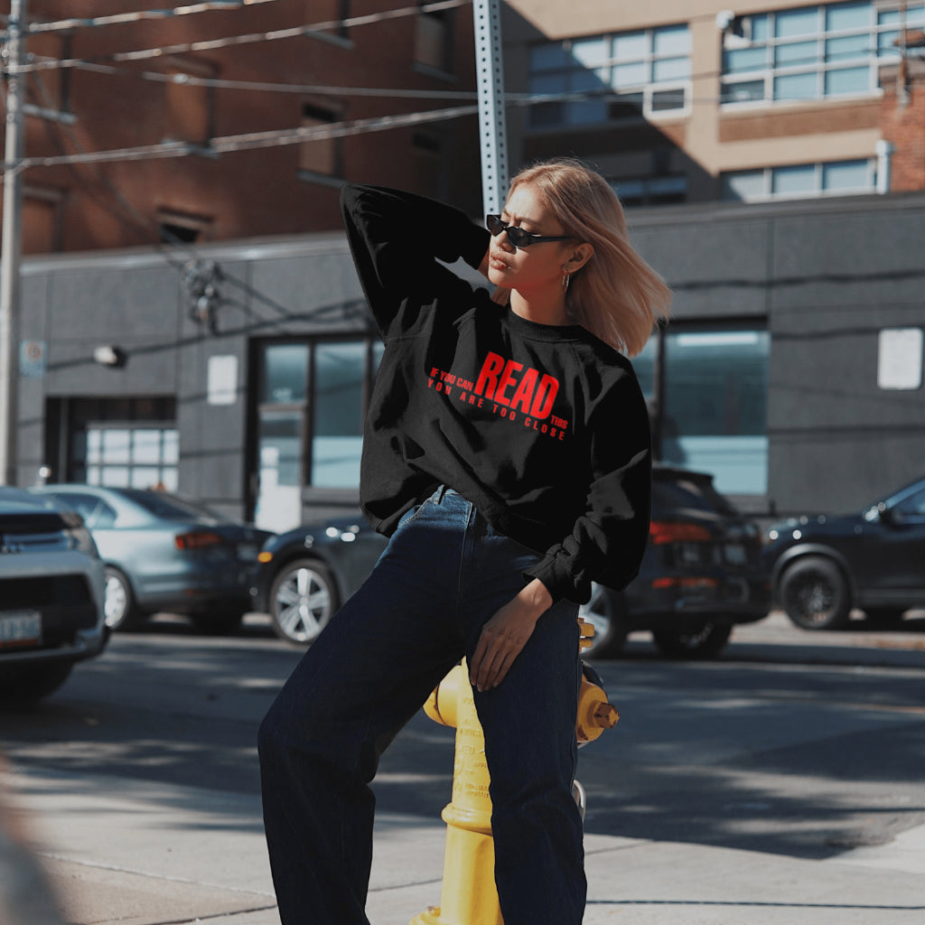 "READ" Sweatshirt - Tee Orange