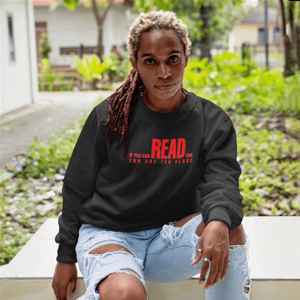 "READ" Sweatshirt - Tee Orange