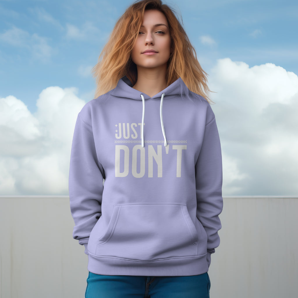 "JUST DON'T" - Oversized Hoodie Unisex